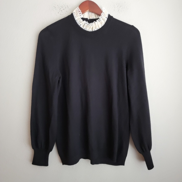 Sezane Audrey Jumper in Black size L NWT - Picture 4 of 9